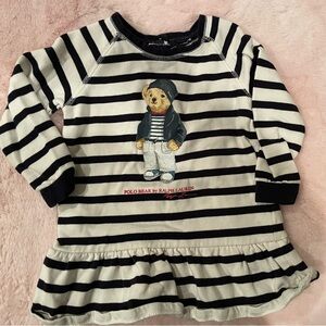 EUC Ralph Lauren sweatshirt dress with bloomers